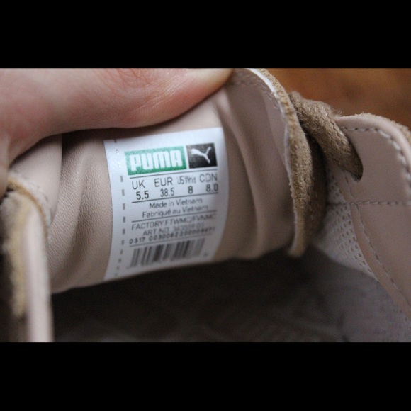 Puma suede sneakers beige - Picture 3 of 3